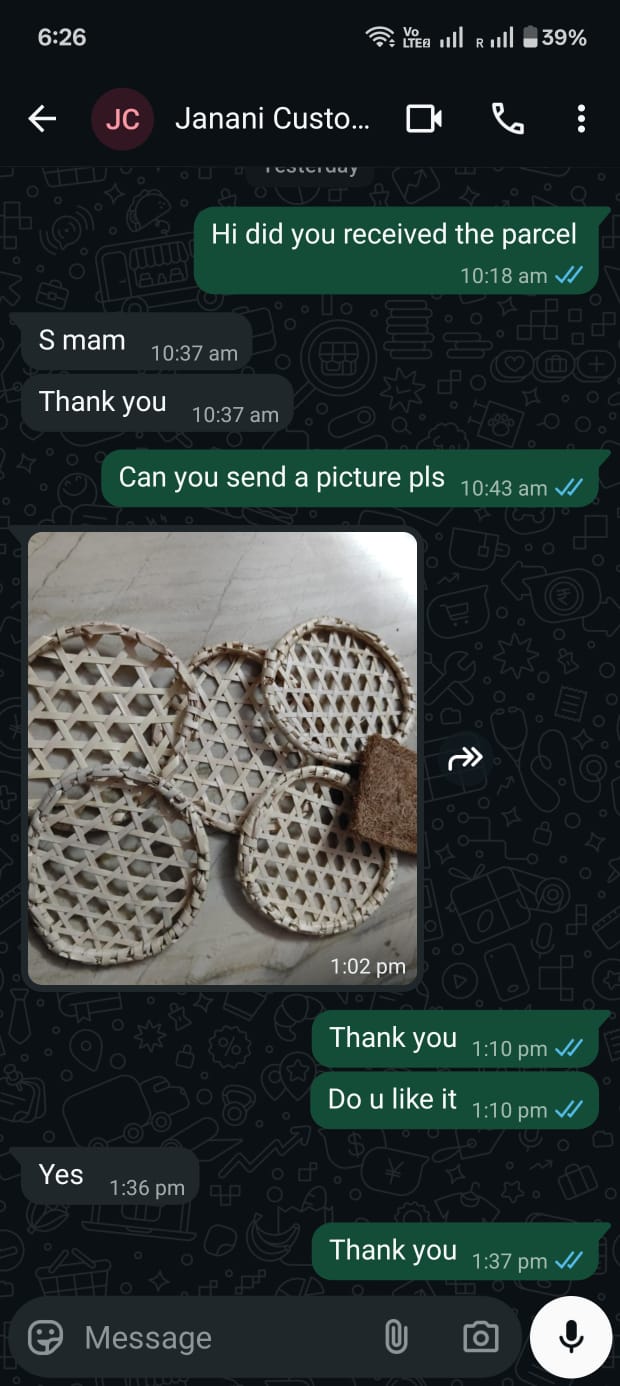 IDIYAPPA THATTU - Pack of 5