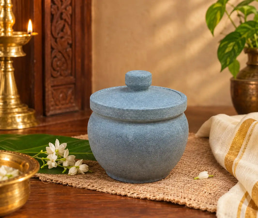 SOAPSTONE - CURD POT ( 500ML)